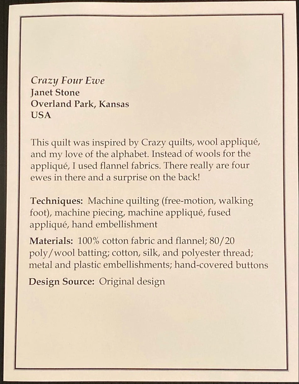 Crazy Four Ewe