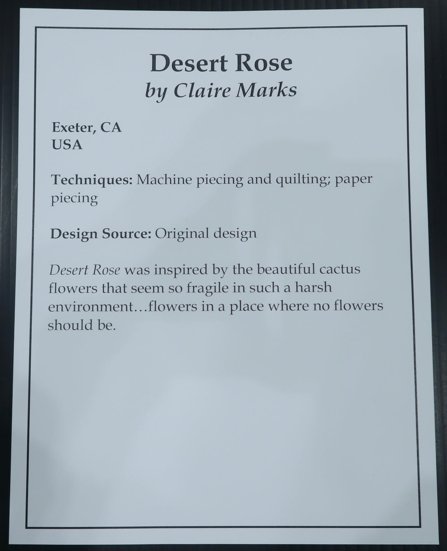 Desert Rose