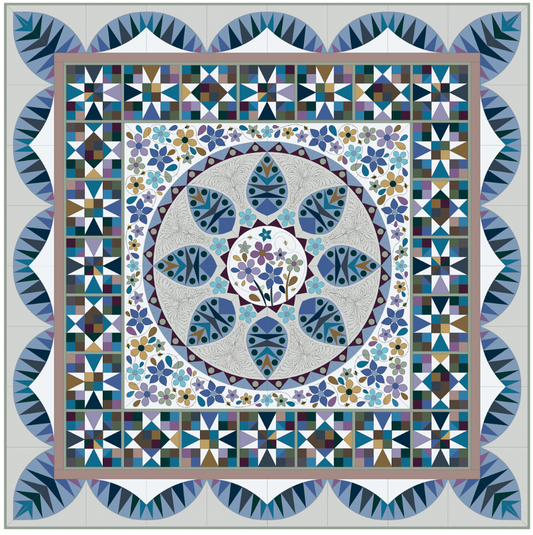Block of the Month 2027 Flight of the Bumblebee - Ocean Waves