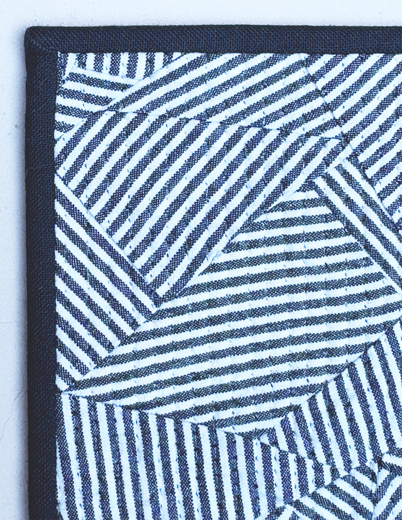 Black and White Stripes- One Shirt's Worth, with Red