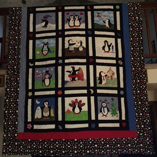 Melissa's Penguin Quilt