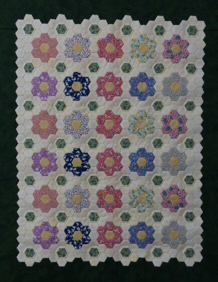 Miniature Grandmother's Flower Garden
