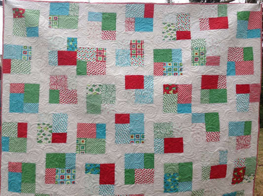 My happy Christmas quilt