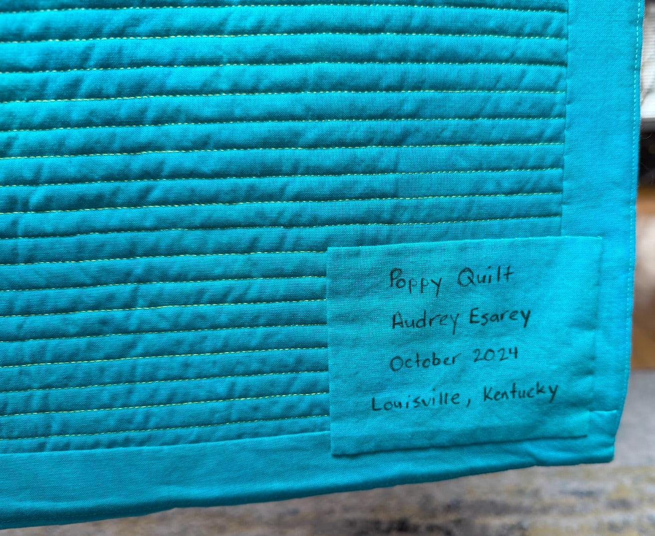 Poppy Quilt