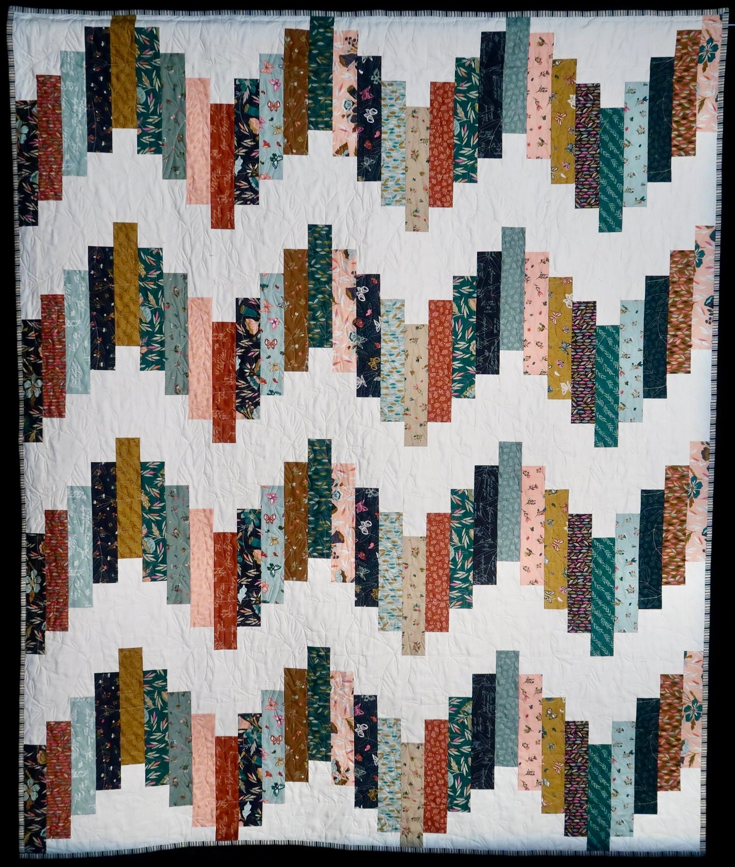 Ridiculously Easy Jelly Roll Quilt