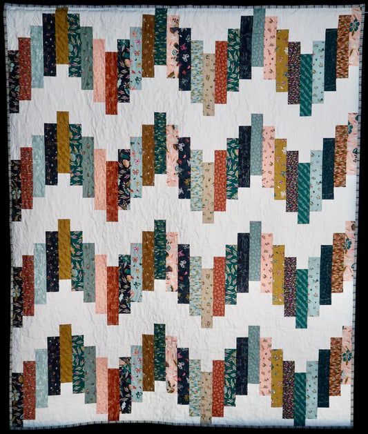 Ridiculously Easy Jelly Roll Quilt