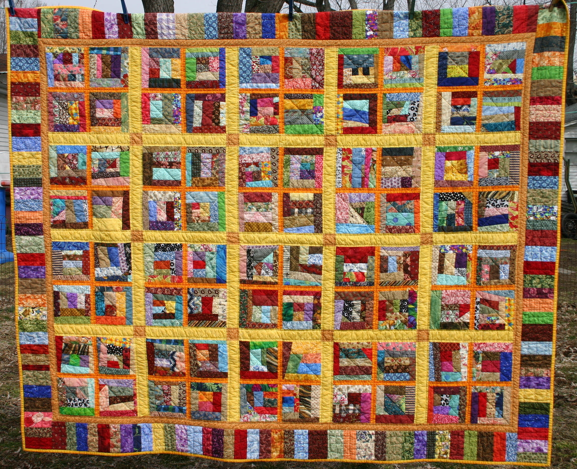 Sarah's crumb quilt