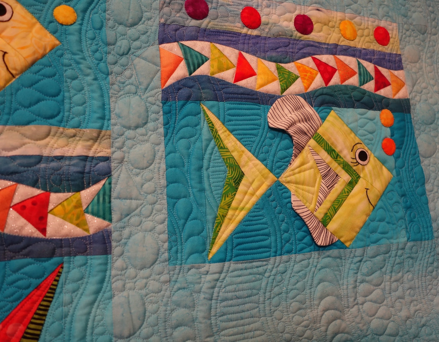 Something Fishy by Gail Garber - Detail 2 Angled View