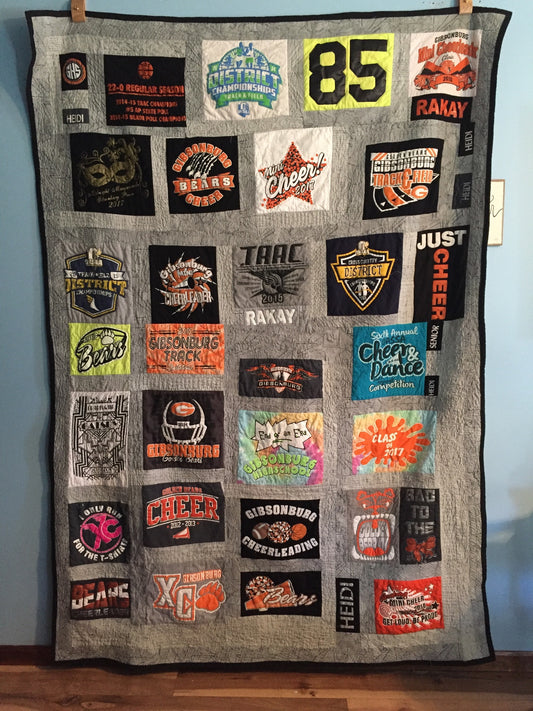 T-shirt quilt