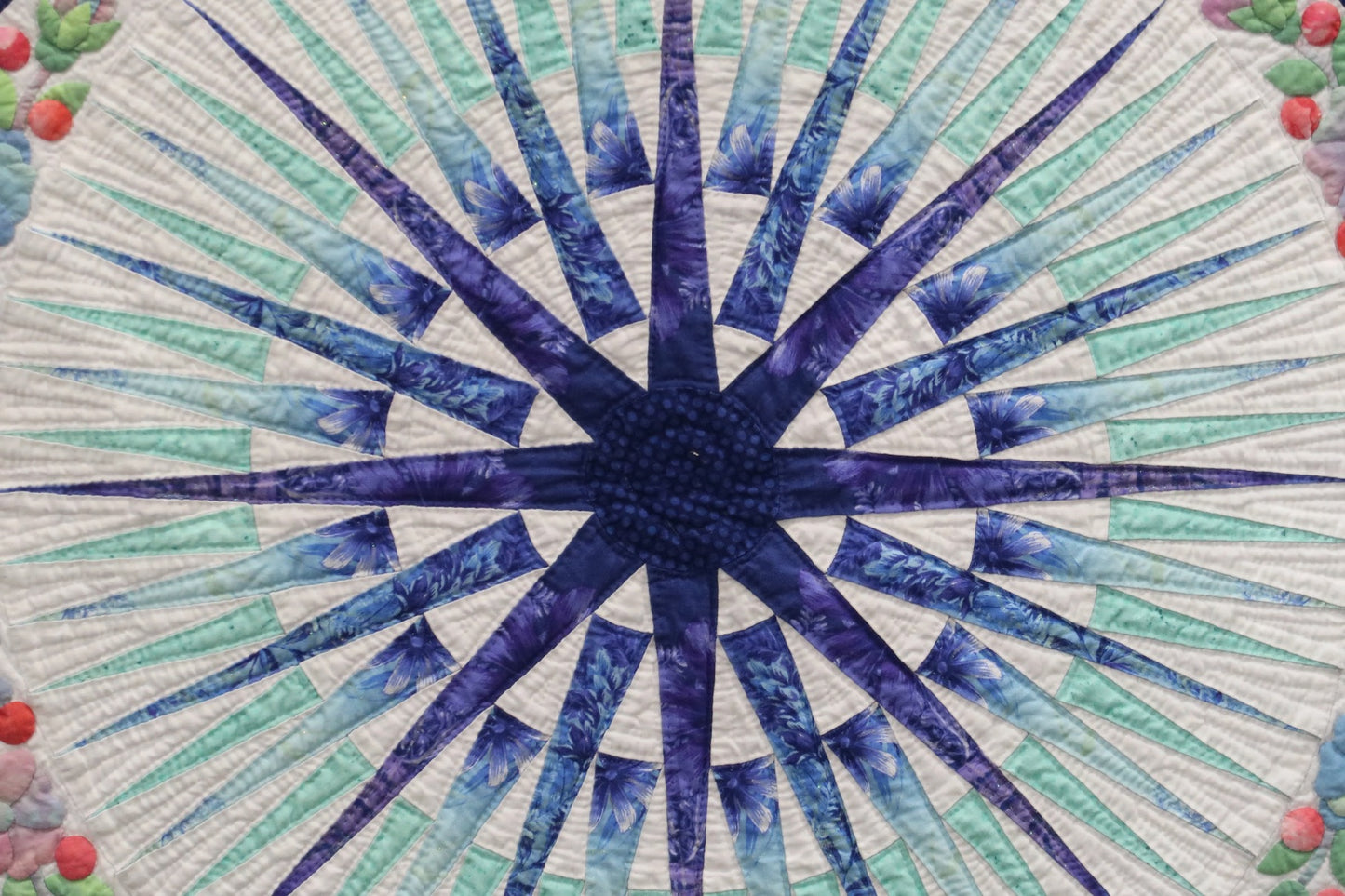The Shimmering Blue Rose