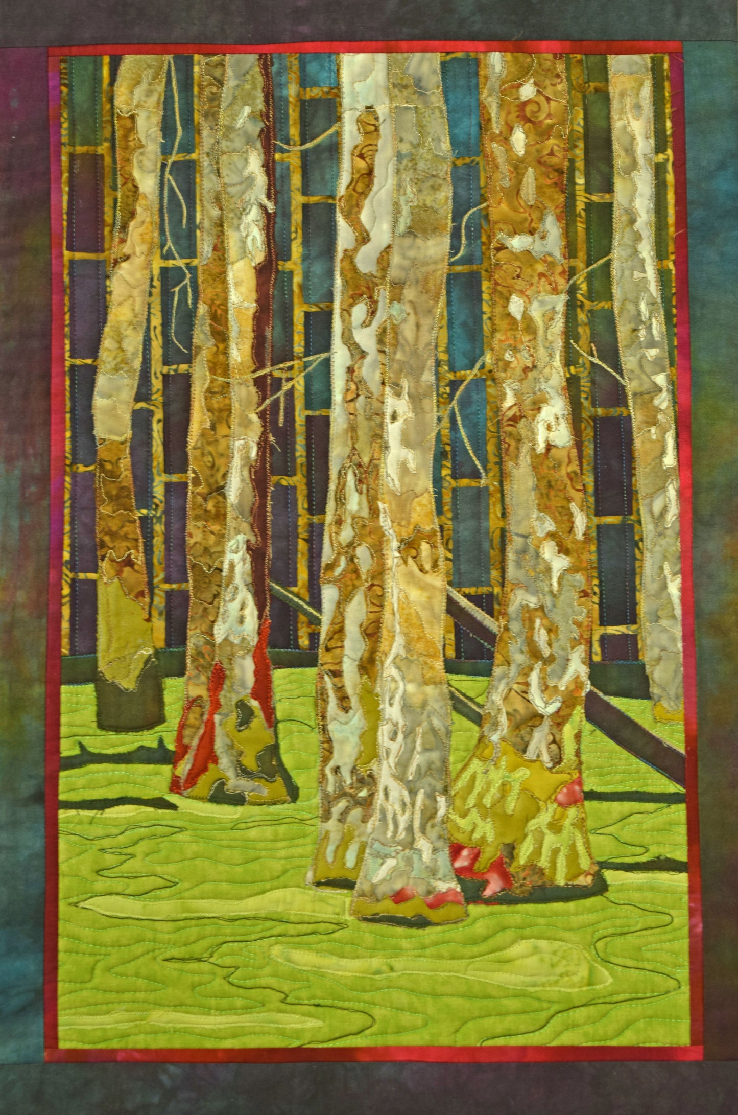 Tiled Trees Series - Tupelo Swamp