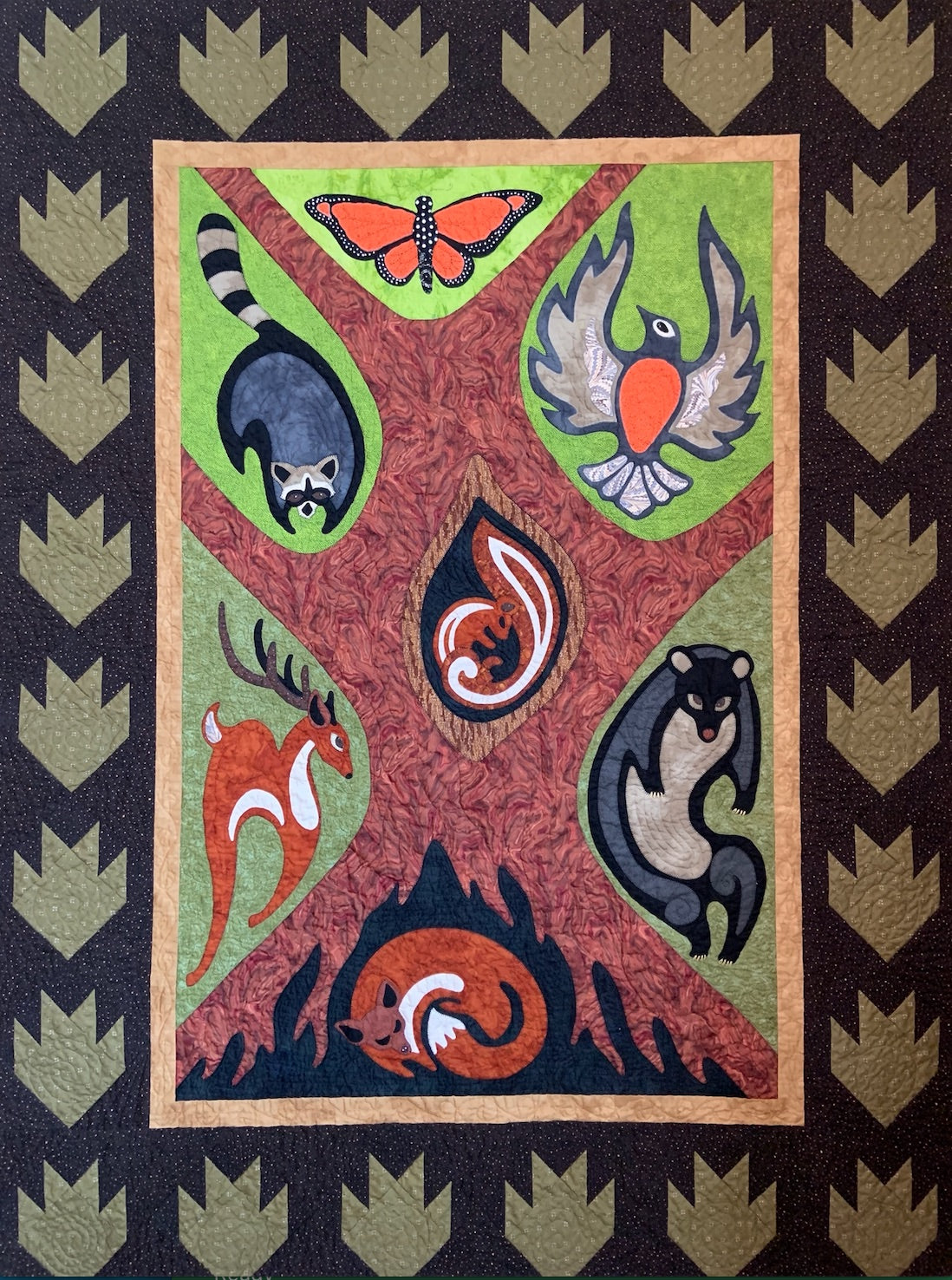 Woodland Spirit Quilt, Colorado