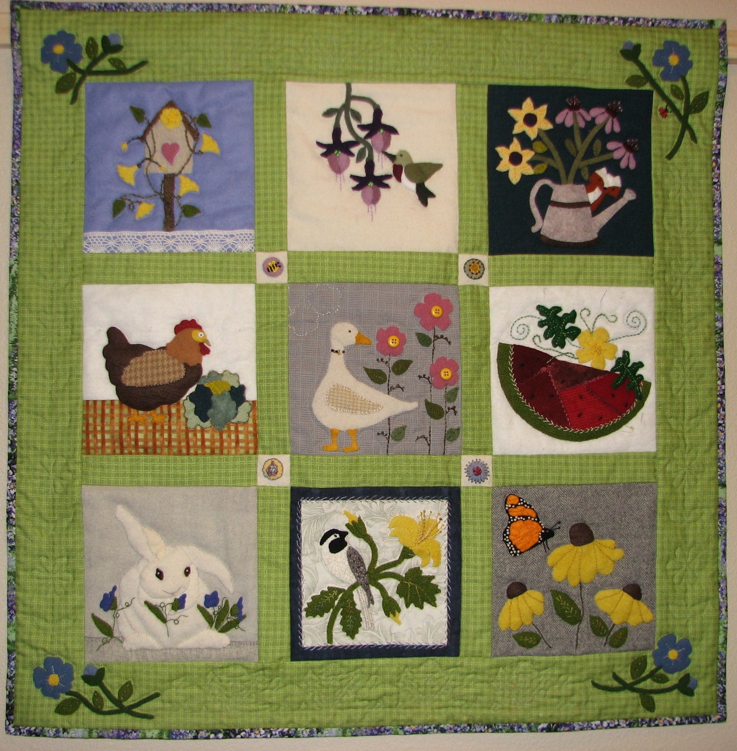 Wooly Block Adventure 2018: In The Garden